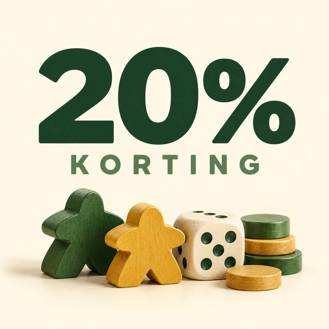 Spellen met 20% korting