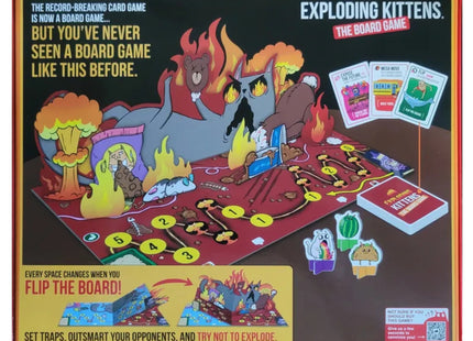 Exploding Kittens: The Boardgame - Bordspel (ENG)