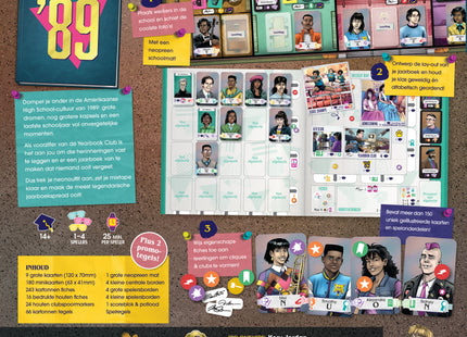 Class of '89 Deluxe Editie: Compleet Pakket - Bordspel (NL) [PRE ORDER]