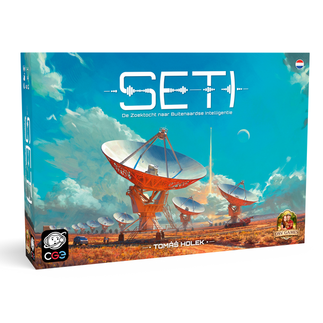 SETI: Die Suche nach außerirdischer Intelligenz (inkl. Promo) - Brettspiel (NL) [VORBESTELLUNG]