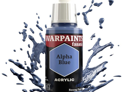 The Army Painter Warpaints Fanatic: Alpha Blue (18ml) - Paint