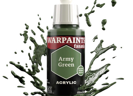 The Army Painter Warpaints Fanatic: Army Green (18 ml) – Farbe