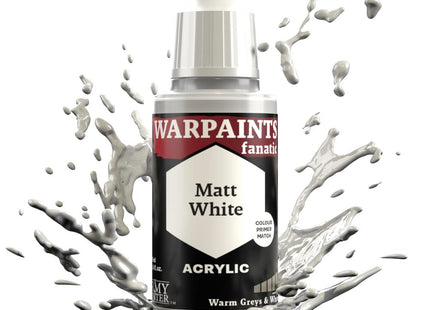 The Army Painter Warpaints Fanatic: Matt White (18ml) - Verf