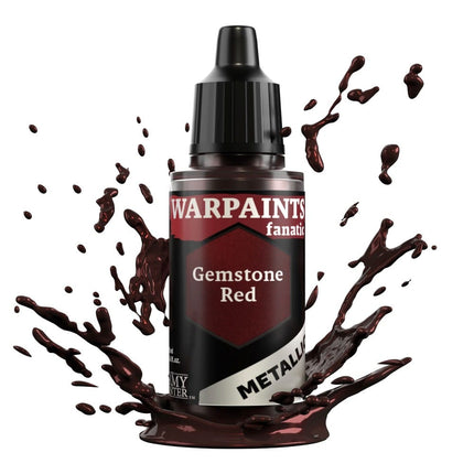 The Army Painter Warpaints Fanatic: Metallic Gemstone Red (18ml) - Verf