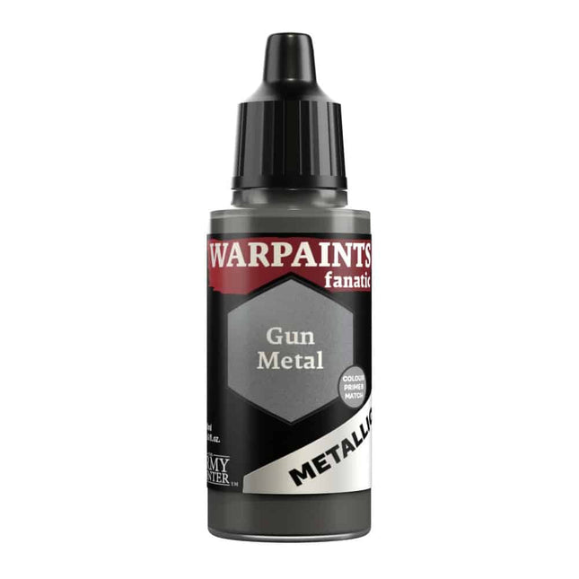 The Army Painter Warpaints Fanatic: Metallic Gun Metal (18ml) - Verf