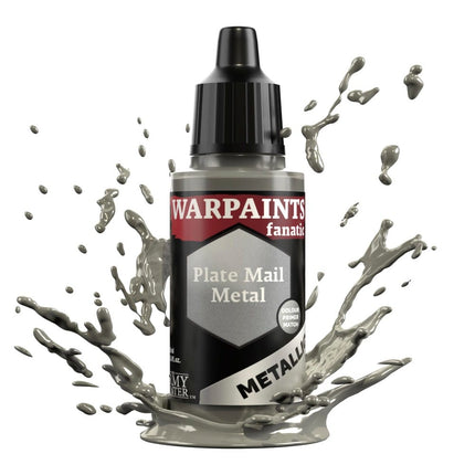 The Army Painter Warpaints Fanatic: Metallic Plate Mail Metal (18ml) - Verf