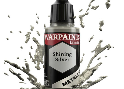 The Army Painter Warpaints Fanatic: Metallic Shining Silver (18ml) - Verf