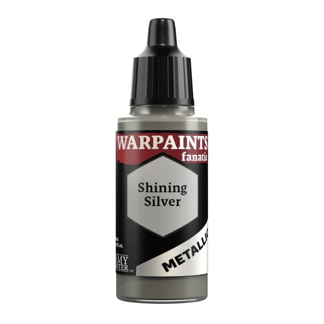 The Army Painter Warpaints Fanatic: Metallic Shining Silver (18ml) - Verf