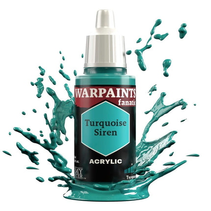 The Army Painter Warpaints Fanatic: Turquoise Siren (18ml) - Verf