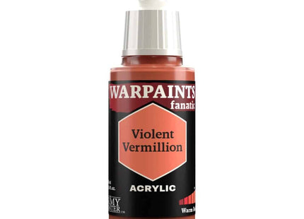 The Army Painter Warpaints Fanatic: Violent Vermilion (18ml) - Paint