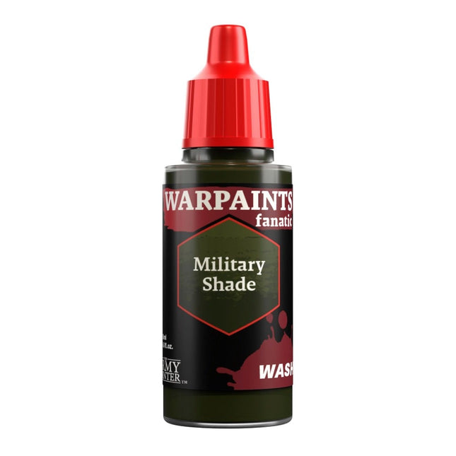 The Army Painter Warpaints Fanatic: Wash Military Shade (18 ml) – Farbe