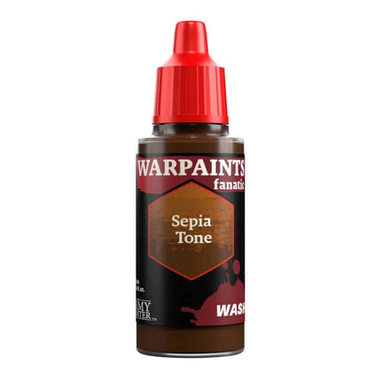 The Army Painter Warpaints Fanatic: Wash Sepia Tone (18ml) - Paint