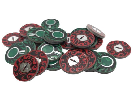 bordspel-accessoires-laserox-arkham-horror-the-card-game-clue-doom-tokens