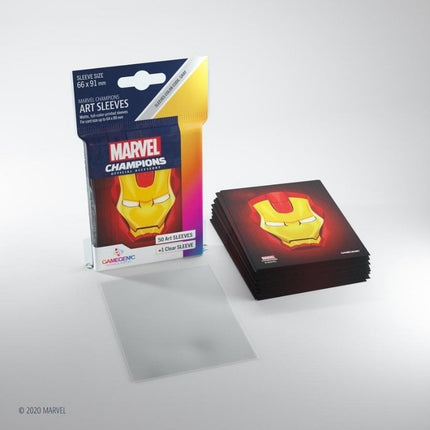 bordspel-sleeves-board-game-sleeves-marvel-champions-iron-man-66-x-91-mm (3)