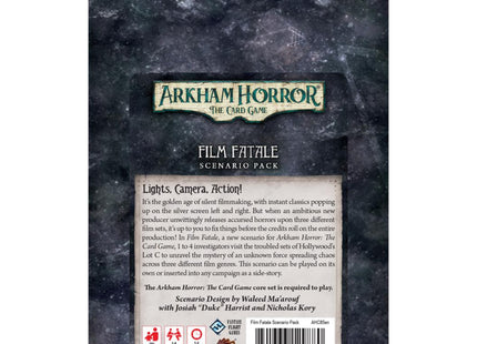 Arkham Horror LCG: Film Fatale Szenario-Paket-Erweiterung (ENG)