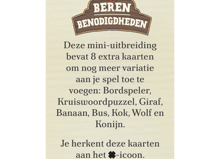 Berenbenodigdheden: Compleet Pakket - Bordspel (NL) [PRE ORDER]