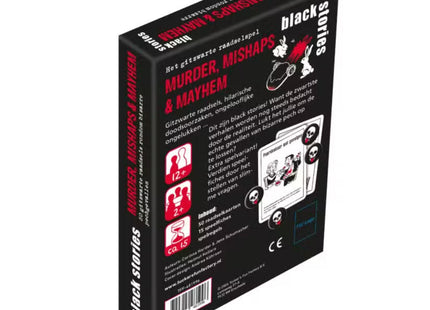 Black Stories: Murder, Mishaps Mayhem - Card Game (NL)