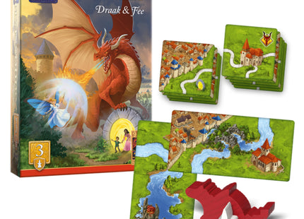 Carcassonne: Drachen- und Feen-Erweiterung (NL)