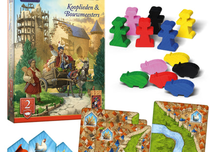 Carcassonne: Erweiterung „Händler &amp; Bauherren“ (NL)
