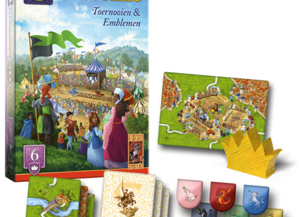 Carcassonne: Tournaments &amp; Emblems expansion (NL)