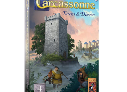 Carcassonne: Towers &amp; Thieves-Erweiterung (NL)