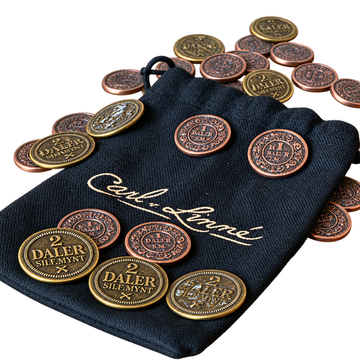 Carl von Linné: Metalen munten - Accessoires [PRE ORDER]