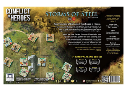 Conflict of Heroes Storms of Steel 3rd Edition - Bordspel (ENG)