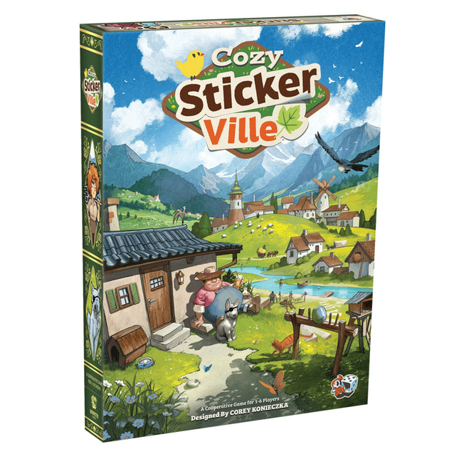 Cozy Stickerville - Bordspel (ENG)