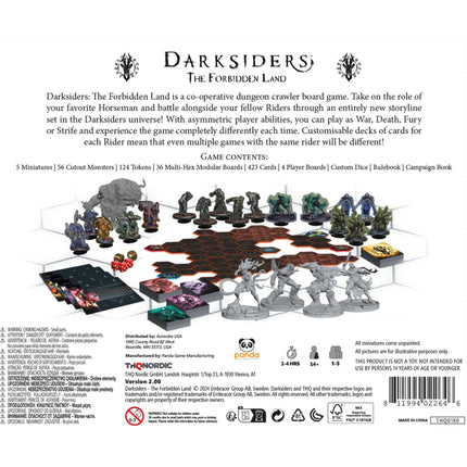 Darksiders The Forbidden Land - Brettspiel (ENG)