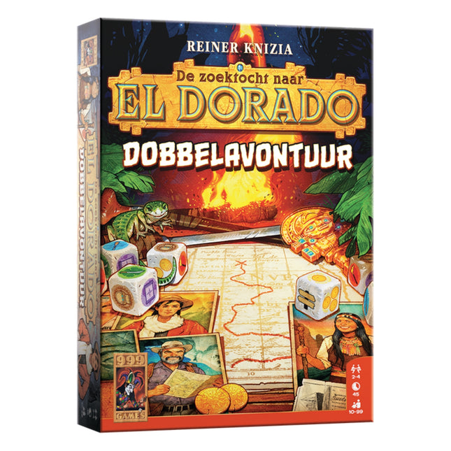 De Zoektocht naar El Dorado: Dobbelavontuur - Dobbelspel (NL)