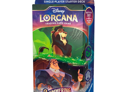 Disney Lorcana: Starter Deck Scar &amp; Kronk Set 5 – Sammelkartenspiel (ENG)