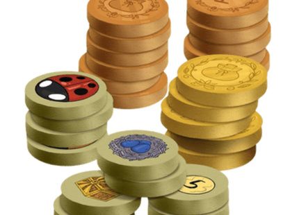Een Wild Avontuur: Houten Tokens - Accessoires [PRE ORDER]
