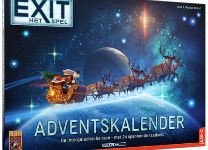 Exit Adventskalender: De Intergalactische Race - Escape Room Spellen (NL)