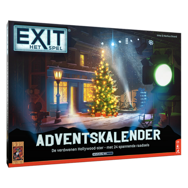 Exit: Adventskalender: De verdwenen Hollywood-ster - Escape Room Spellen