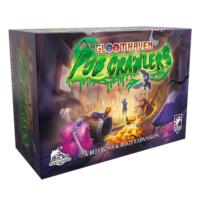 Gloomhaven Buttons & Bugs: Pub Crawlers uitbreiding (ENG)