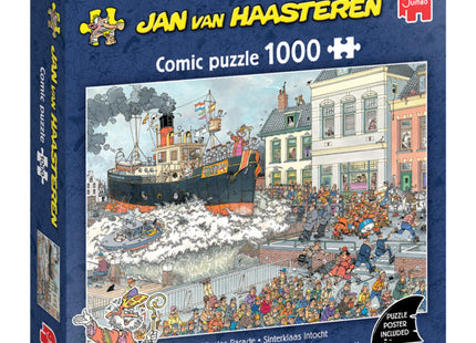 Jan van Haasteren: Sinterklaas Arrival (1000 pieces) - Puzzle