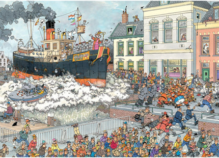 Jan van Haasteren: Sinterklaas Arrival (1000 pieces) - Puzzle