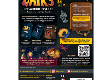 Lairs: Het Avonturiersgilde uitbreiding (NL) [PRE ORDER]