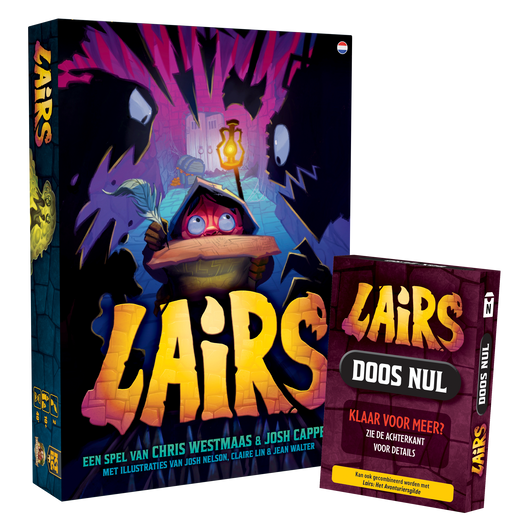 Lairs (incl. Doos Nul uitbreiding) - Bordspel (NL) [PRE ORDER]