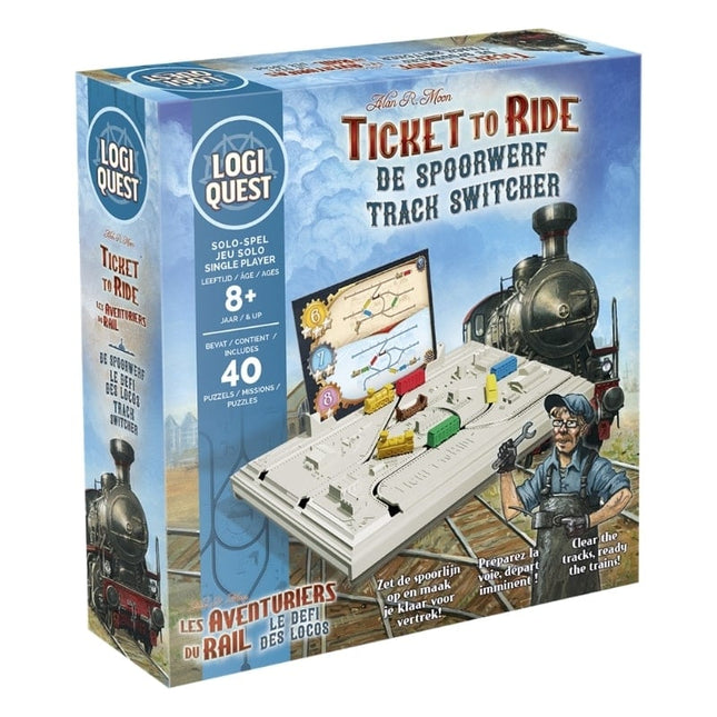 Logiquest: Ticket to Ride - Puzzelspel