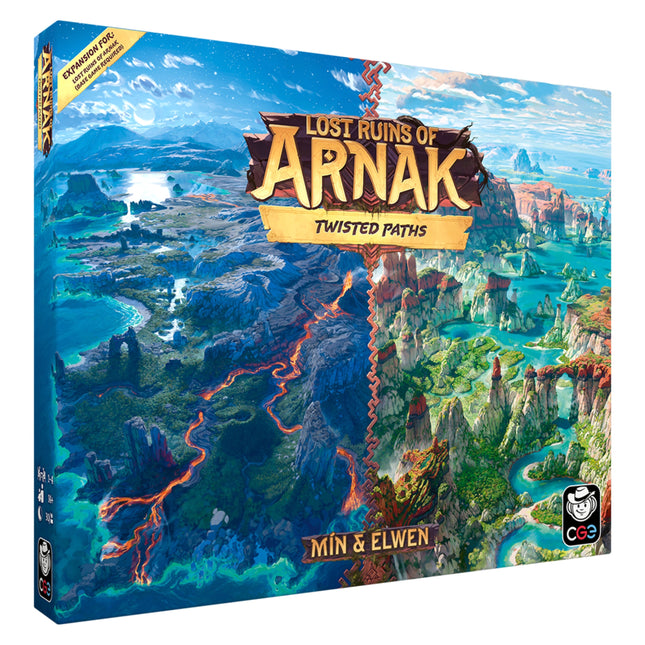 Lost ruins of Arnak: Twisted Paths uitbreiding (ENG)