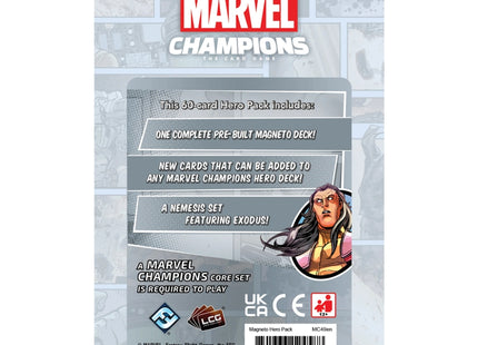 Marvel Champions LCG Magneto Hero Pack Expansion (ENG)