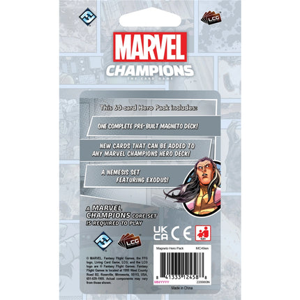 Marvel Champions LCG Magneto Hero Pack uitbreiding (ENG)