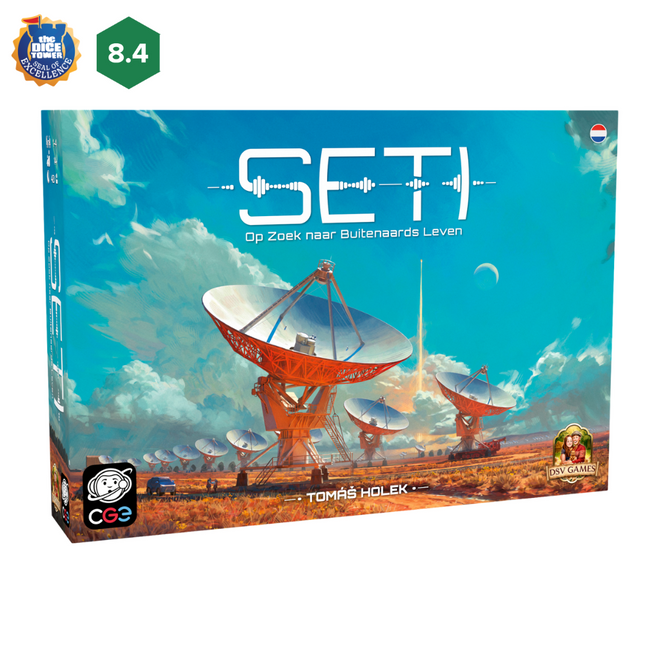 SETI: Op Zoek naar Buitenaards Leven (incl. promo) - Bordspel (NL) [PRE ORDER]