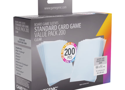 Board Game Matte Sleeves 'Value Pack Standard' 66 x 91 mm (200ST) - Accessoires