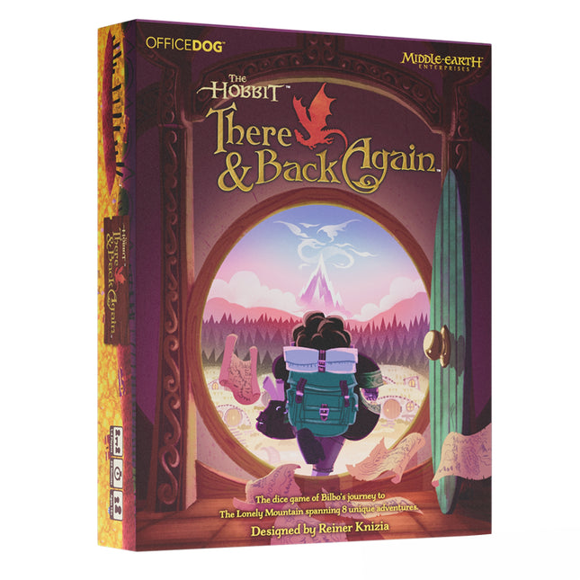 The Hobbit There and Back Again - Dobbelspel (ENG)