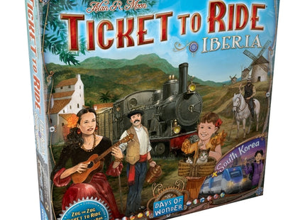 bordspellen ticket to ride iberia