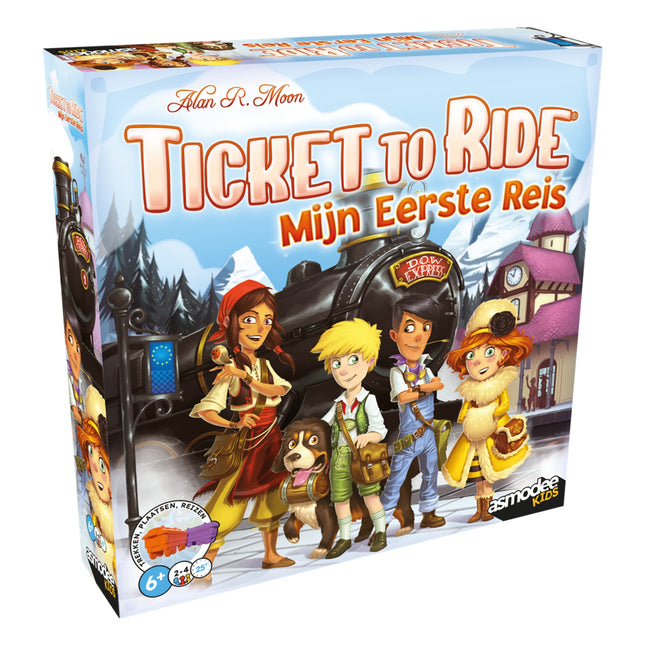 Ticket to Ride Mijn Eerste Reis Europa - Bordspel (NL)