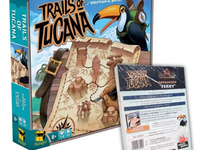 Trails of Tucana (incl. Ferry expansion) - Card game (ENG)