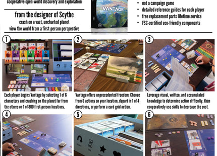 Vantage – Brettspiel (ENG) [VORBESTELLUNG]